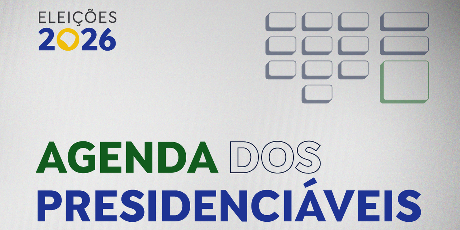Imagem relacionada à notícia: Confira a agenda dos presidenciáveis neste sábado (3)