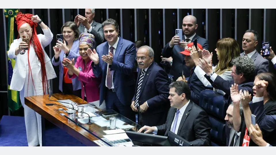 Brasília – DF – 14/10/2026 - Sessão do Senado que votou o fim da escala 6X1. Lula Marques/Agência Brasil.