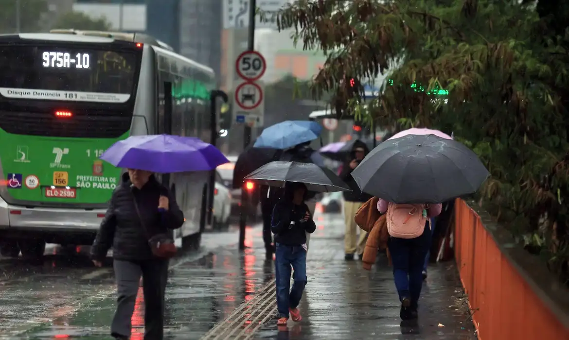 Imagem relacionada à notícia: Sudeste pode ter grande volume de chuva nesta quarta-feira