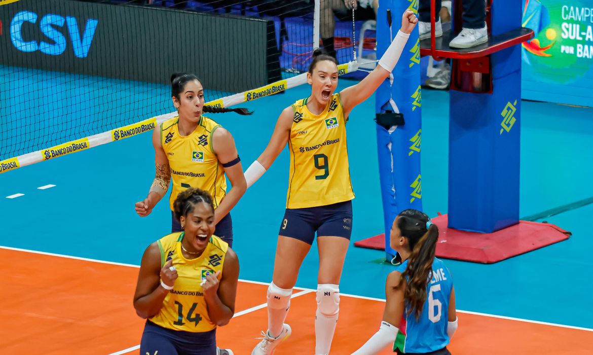 Imagem relacionada à notícia: Brasil é campeão do Pré-Olímpico e garante vaga em Los Angeles 2028