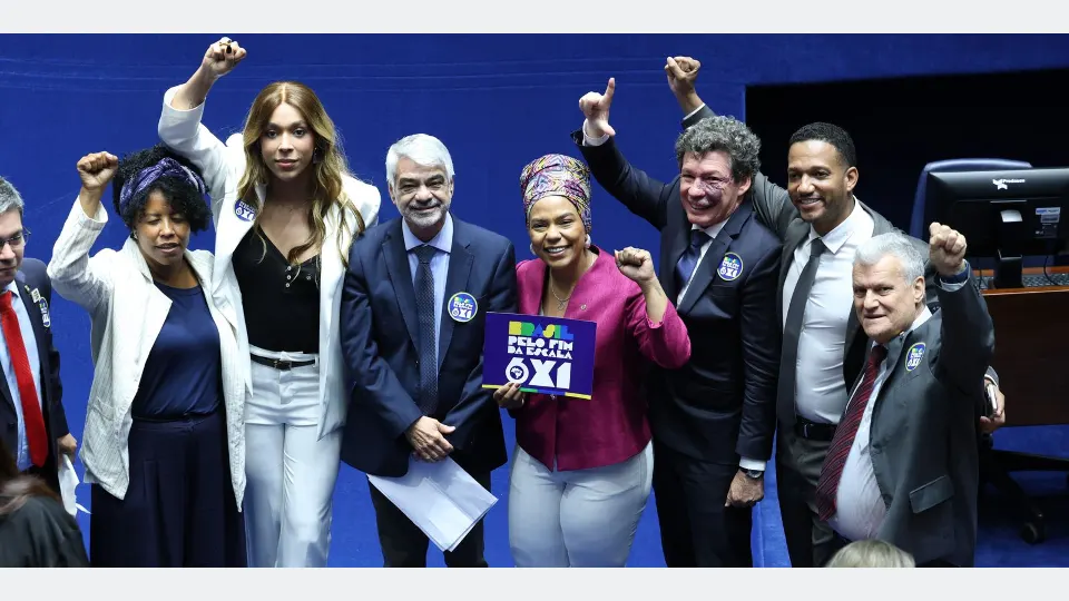 Brasília – DF – 14/10/2026 - Sessão do Senado que votou o fim da escala 6X1. Lula Marques/Agência Brasil.