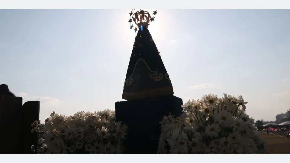 Missa em ação de graças a nossa Senhora Aparecida na esplanada dos ministérios.
