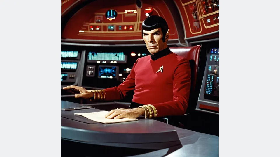Cena de Star Trek utilizada na divulgação da mostra gratuita da Cinemateca de Curitiba em outubro de 2026.