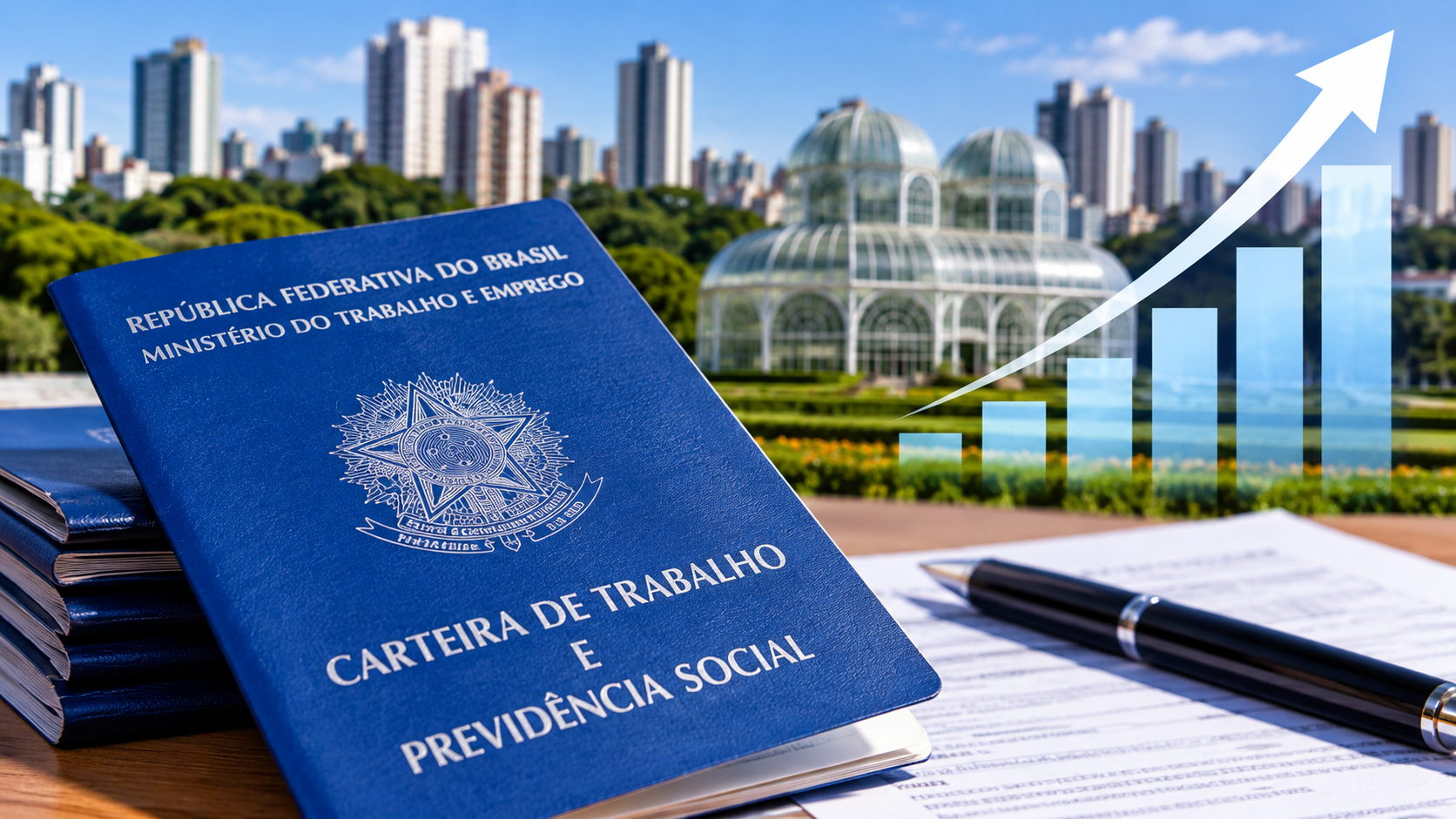 Curitiba chega a 18,2 mil novos empregos formais em 2026; serviços lideram contratações