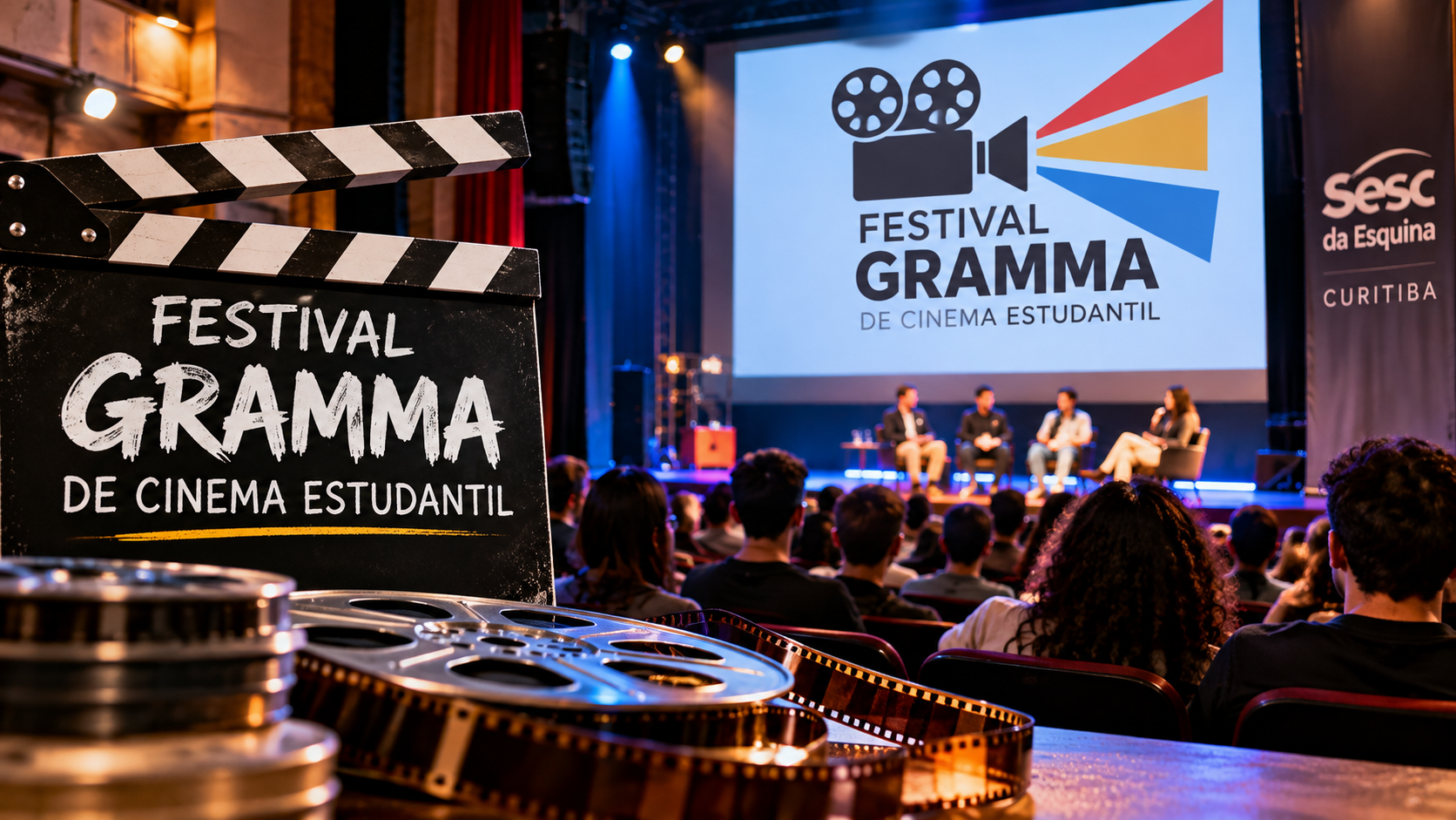 Festival de cinema estudantil reúne produções do Paraná nesta sexta em Curitiba
