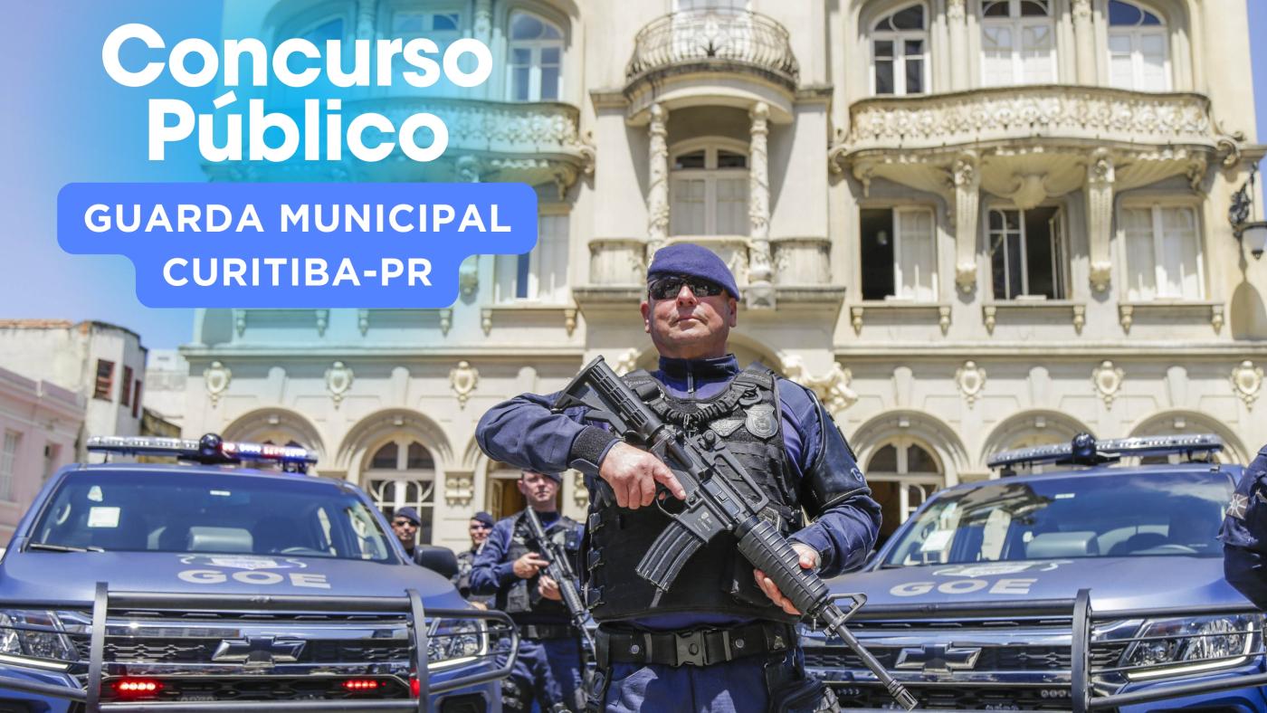 Concurso da Guarda Municipal de Curitiba divulga resultado provisório; 449 candidatos avançam