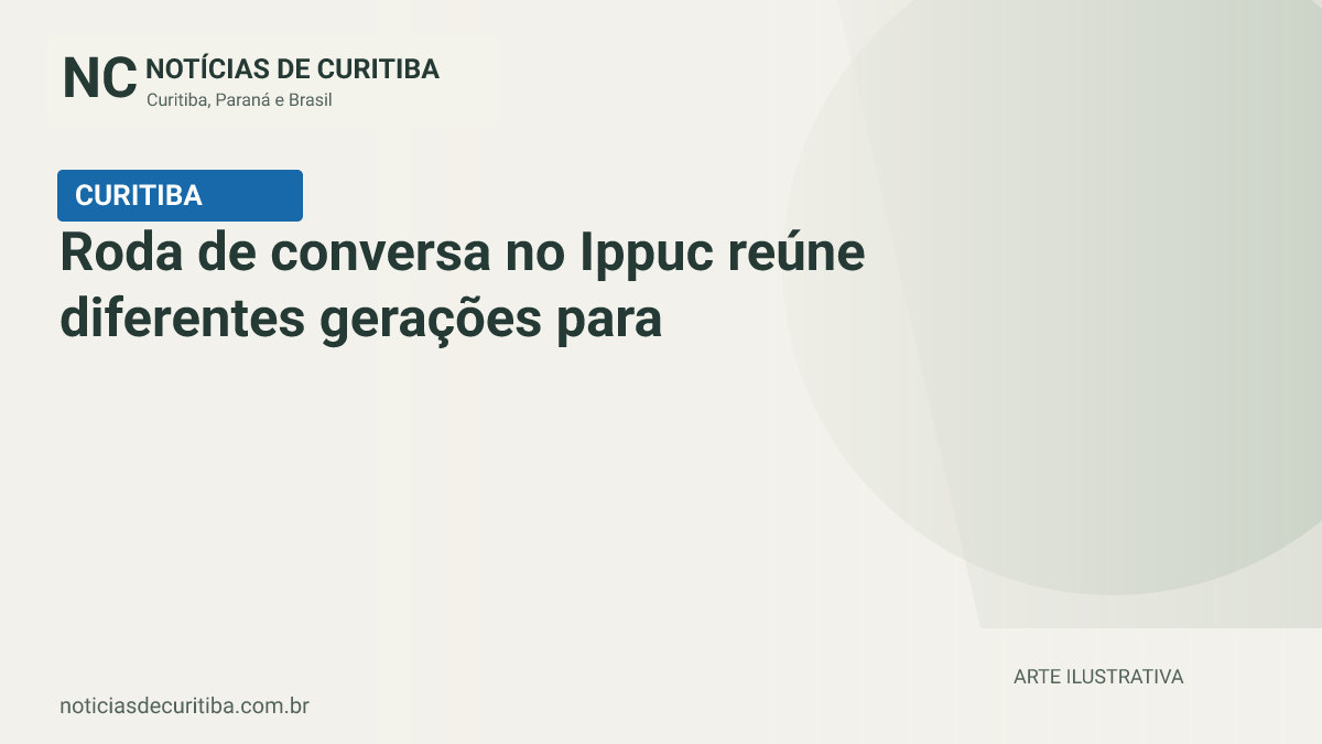 Roda de conversa no Ippuc reúne diferentes gerações para discutir mobilidade e segurança das mulheres em Curitiba