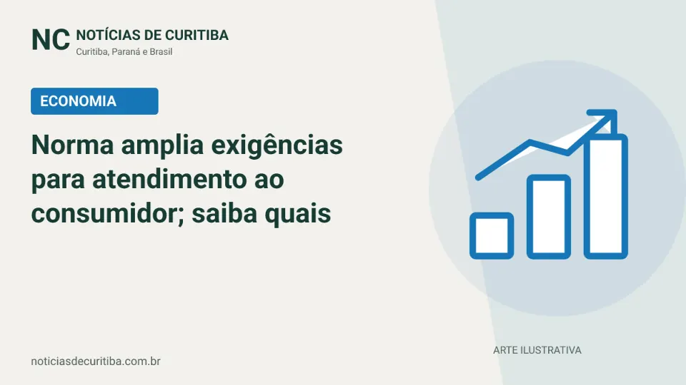 Capa do Notícias de Curitiba para matéria sobre Norma amplia exigências para atendimento ao consumidor; saiba quais.