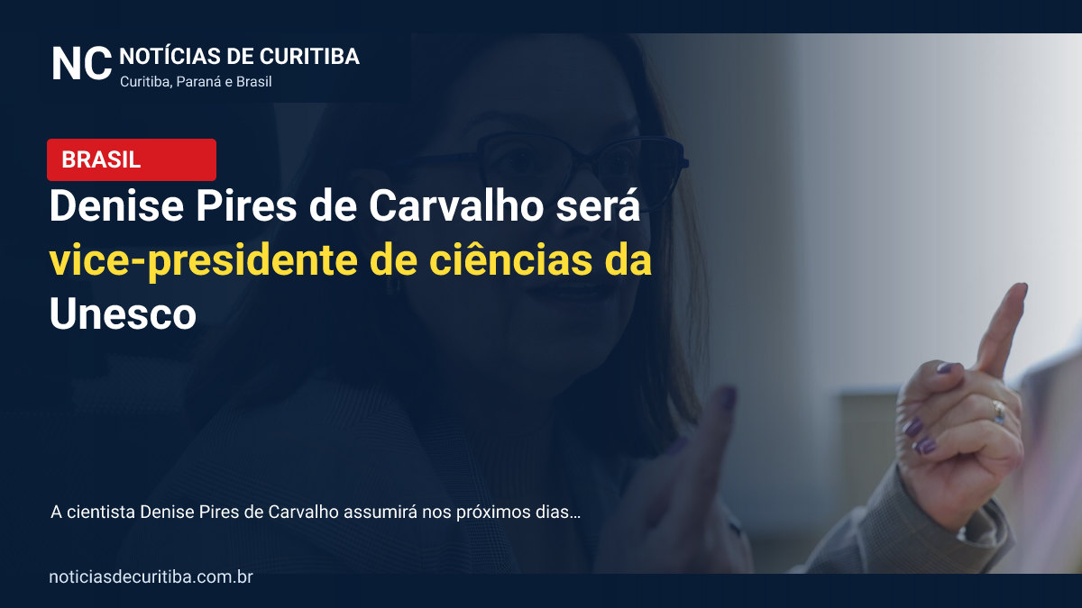 Denise Pires de Carvalho será vice-presidente de ciências da Unesco