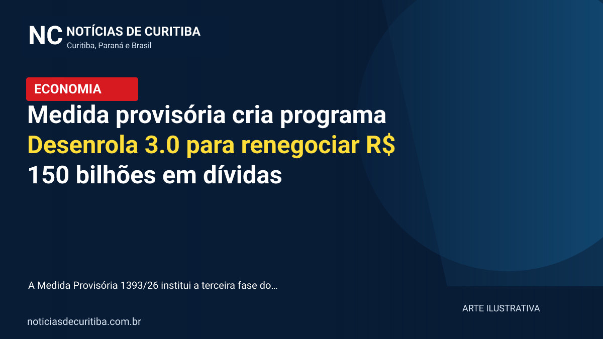 Medida provisória cria programa Desenrola 3.0 para renegociar R$ 150 bilhões em dívidas