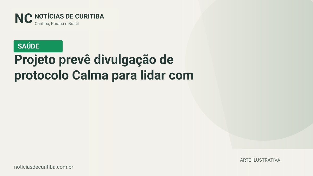 Projeto prevê divulgação de protocolo Calma para lidar com crises convulsivas