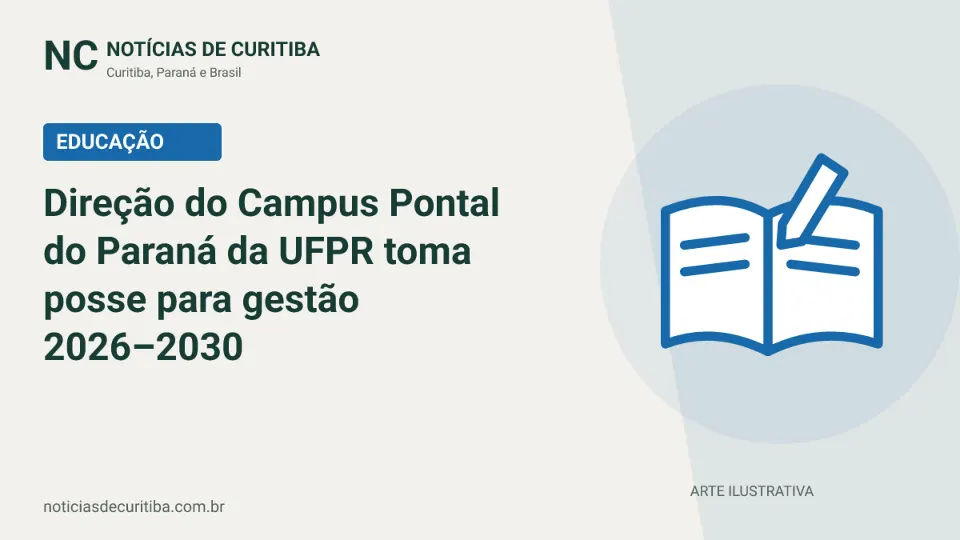 Capa ilustrativa de Educação: Direção do Campus Pontal do Paraná da UFPR toma posse para gestão 2026–2030
