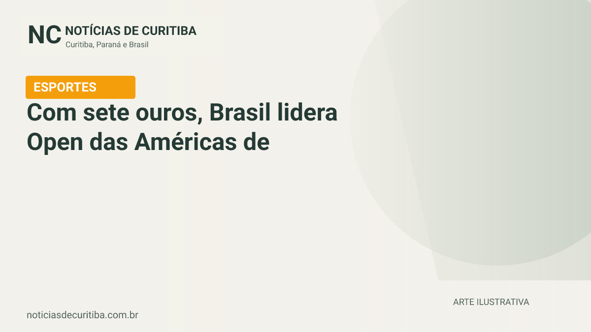 Com sete ouros, Brasil lidera Open das Américas de halterofilismo