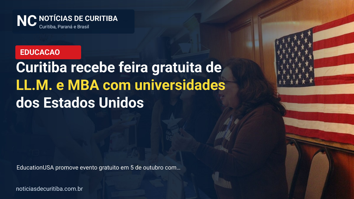 Curitiba recebe feira gratuita de LL.M. e MBA com universidades dos Estados Unidos