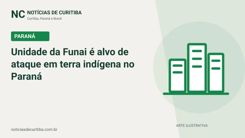 Capa do Notícias de Curitiba para matéria sobre Unidade da Funai é alvo de ataque em terra indígena no Paraná.