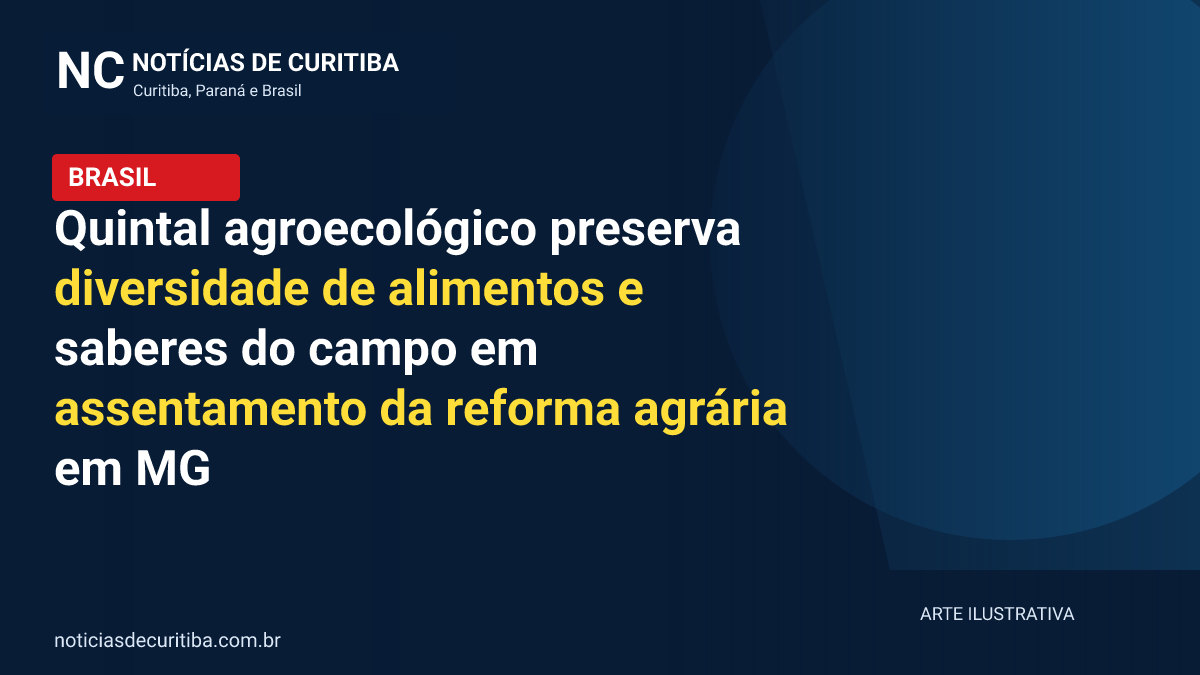 Capa ilustrativa de Brasil: Quintal agroecológico preserva diversidade de alimentos e saberes do campo em assentamento da reforma agrária em MG