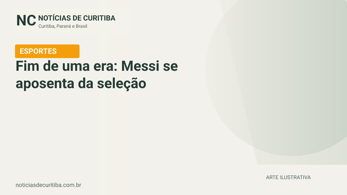 Fim de uma era: Messi se aposenta da seleção argentina após 21 anos