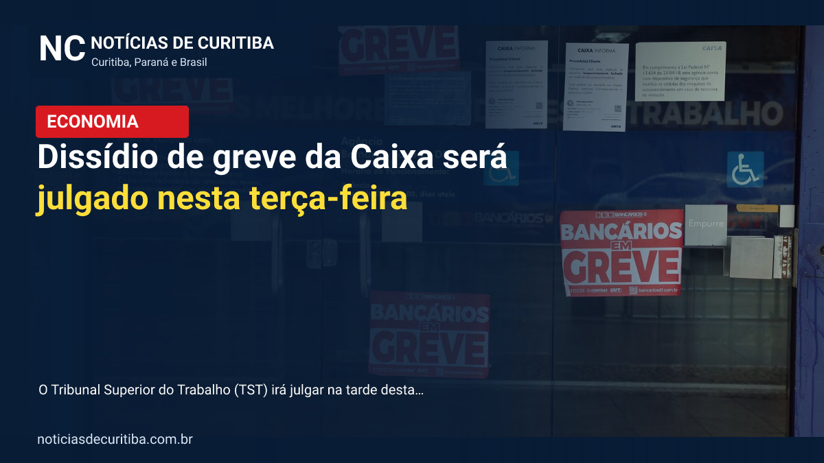 Dissídio de greve da Caixa será julgado nesta terça-feira