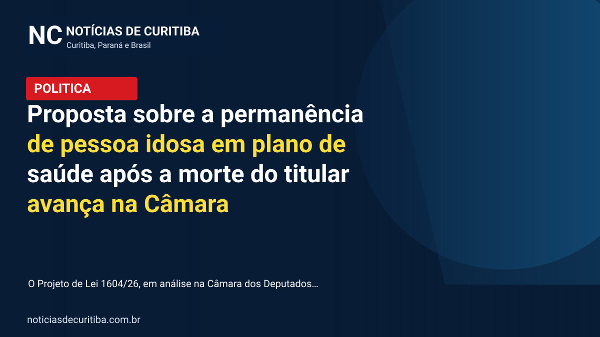 Proposta sobre a permanência de pessoa idosa em plano de saúde após a morte do titular avança na Câmara