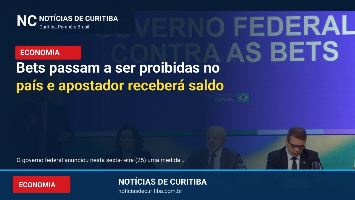 Bets passam a ser proibidas no país e apostador receberá saldo