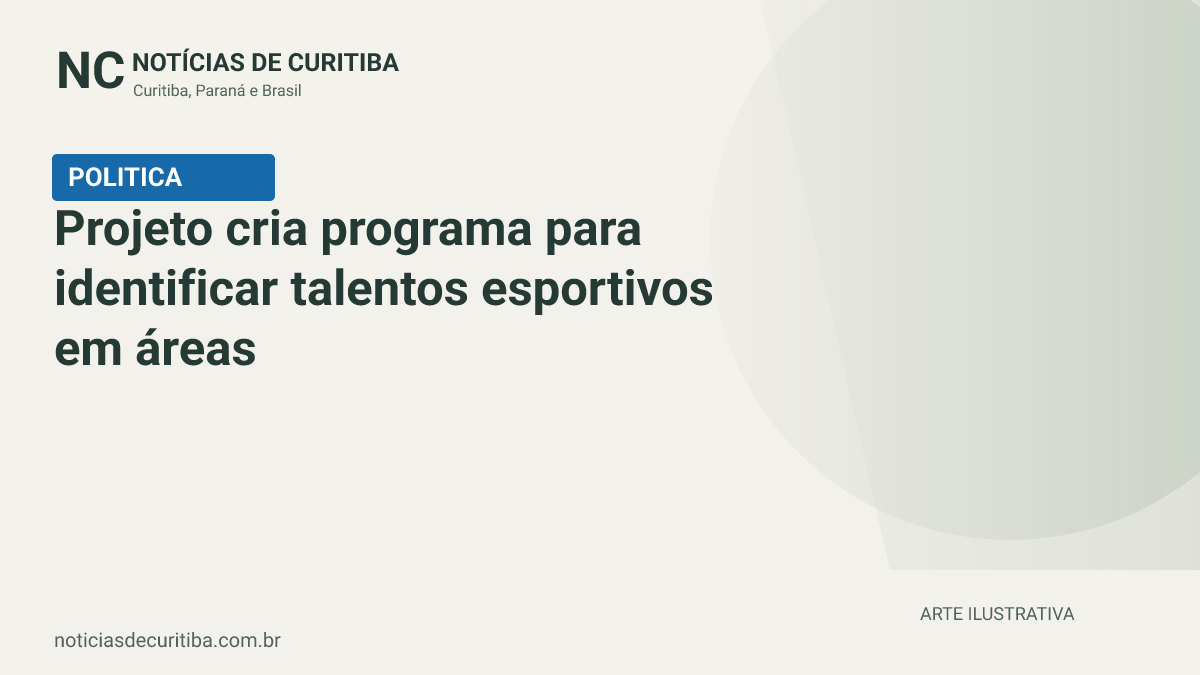 Capa do Notícias de Curitiba para matéria sobre Projeto cria programa para identificar talentos esportivos em áreas remotas e vulneráveis.