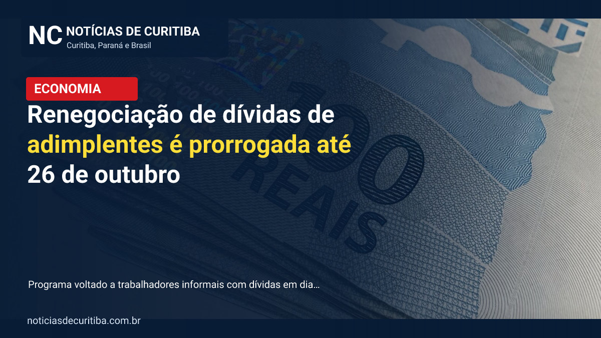 Renegociação de dívidas de adimplentes é prorrogada até 26 de outubro