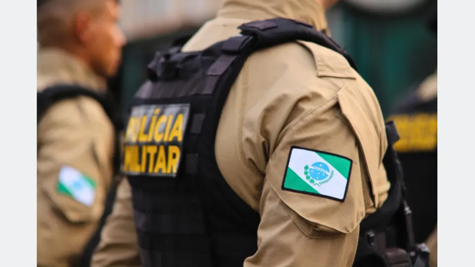 Imagem relacionada à reportagem Olho Vivo ajuda PMPR a prender homem procurado pela Justiça após ele ir buscar veículo apreendido em Candói
