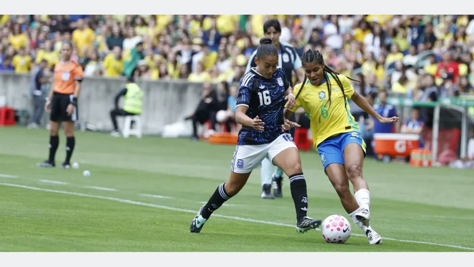 Seleção feminina vence por 3 a 1 primeiro de dois amistosos contra a Argentina - outubro/2026