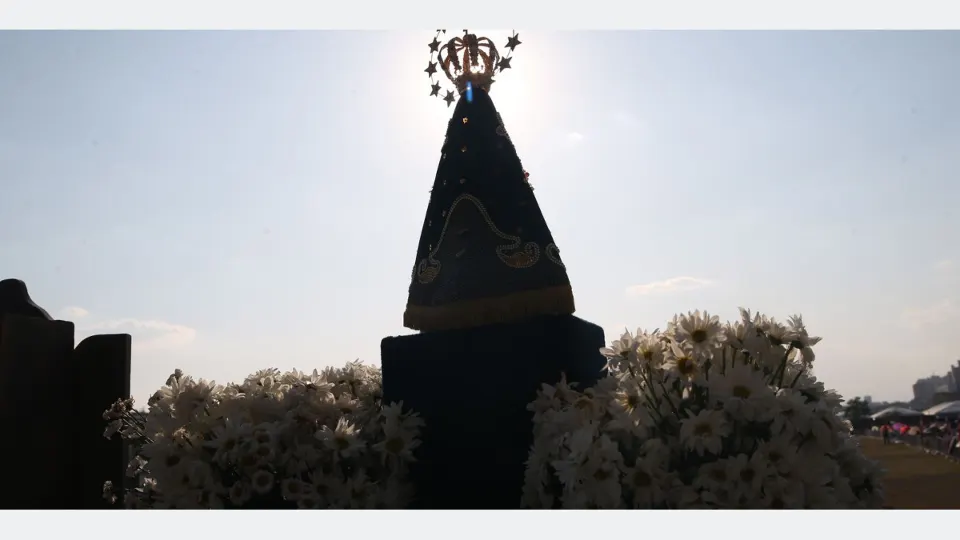 Missa em ação de graças a nossa Senhora Aparecida na esplanada dos ministérios.