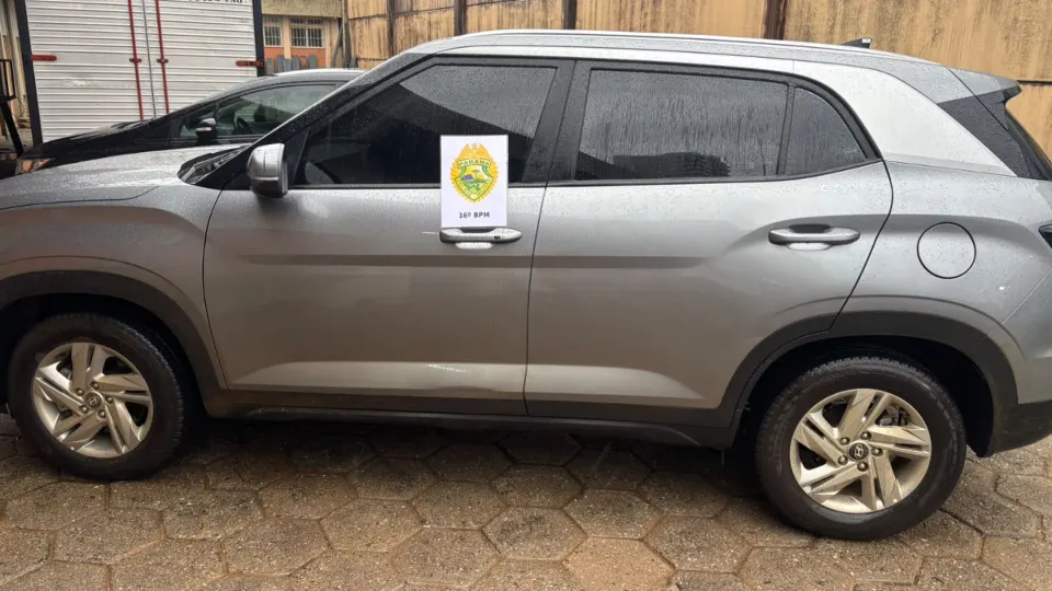 Imagem relacionada à reportagem Olho Vivo auxilia PMPR na recuperação de carro furtado e prisão de motorista em Guarapuava