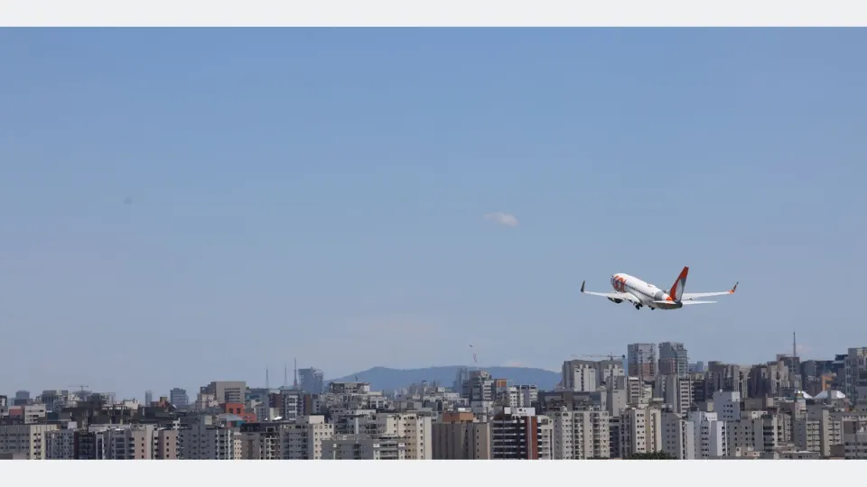 São Paulo (SP), 22/12/2025 - Avião da Gol Linhas Aéreas decola do Aeroporto de Congonhas. Foto: Rovena Rosa/Agência Brasil
