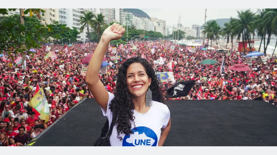 Rio de Janeiro (RJ), 15/10/2026 - FOTO DE ARQUIVO - Presidente da UNE Bianca Borges. Foto: Rodrigo Matos/UNE
