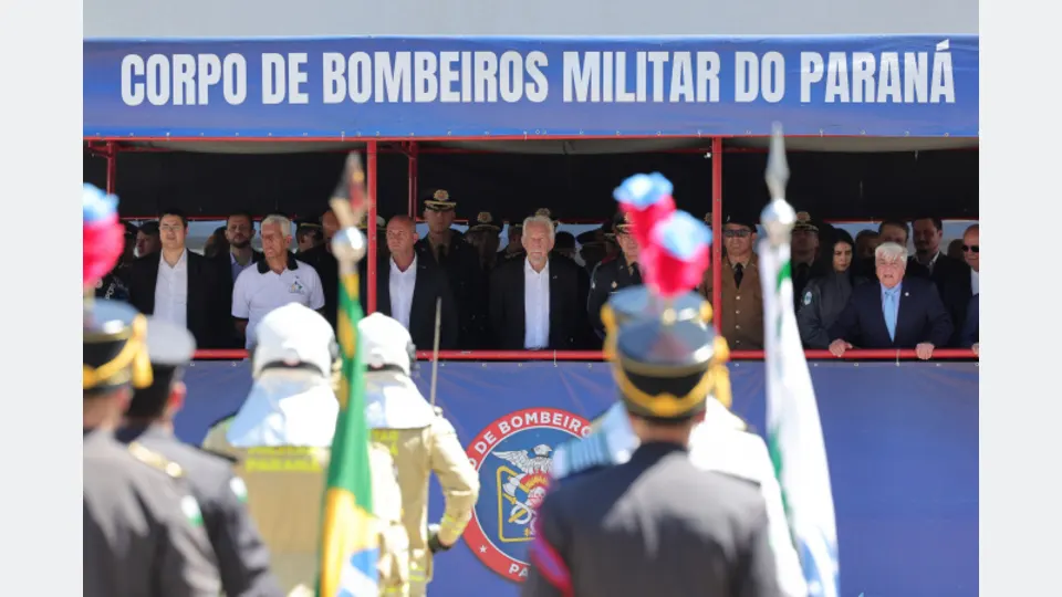 Imagem relacionada à reportagem Corpo de Bombeiros Militar do Paraná celebra 114 anos em solenidade comemorativa