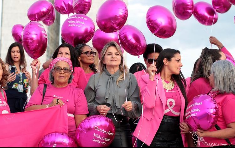 Imagem relacionada à reportagem Outubro Rosa: Deputada da Secretaria da Mulher da Câmara fala sobre a importância do diagnóstico precoce