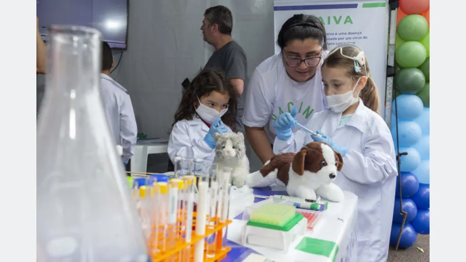 Imagem relacionada à reportagem Parque Tecnológico da Saúde promove evento com vacinação, ciência e atividades gratuitas