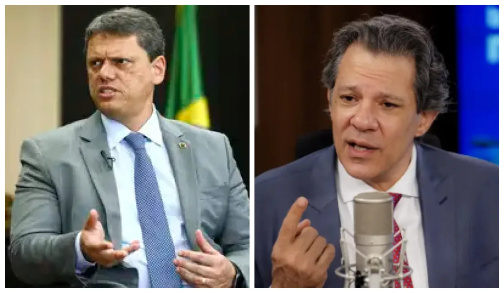 Imagem relacionada à reportagem Tarcísio tem 50,7% e Haddad, 33,3%, na disputa pelo governo de SP, aponta Paraná Pesquisas