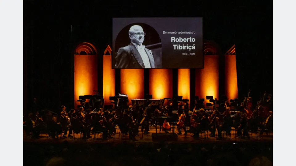 Imagem relacionada à reportagem Orquestra Sinfônica do Paraná homenageia maestro Roberto Tibiriçá em concerto para mais de mil pessoas