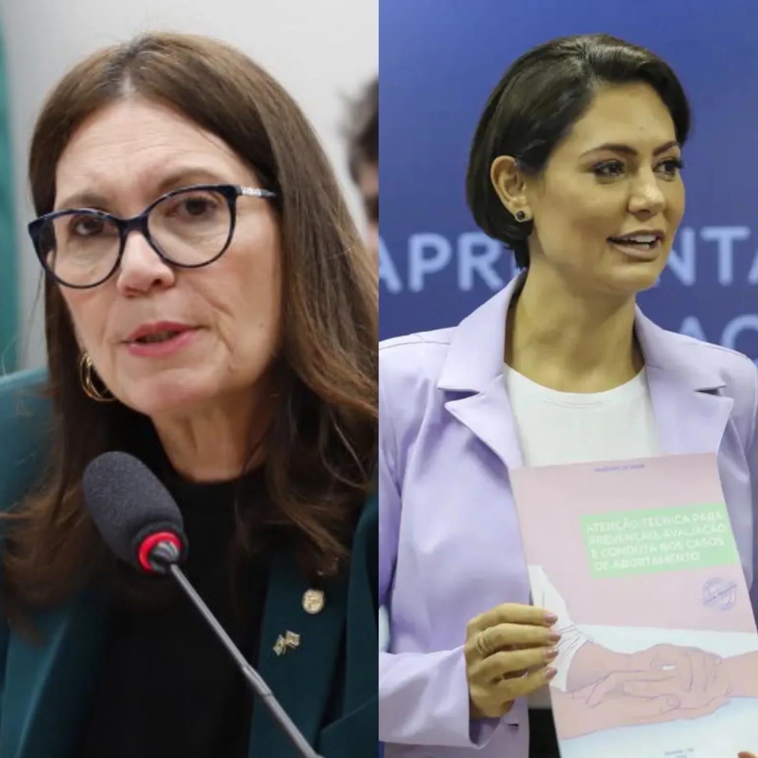 Imagem relacionada à reportagem DF: Michelle Bolsonaro e Bia Kicis têm inserções suspensas pela Justiça Eleitoral