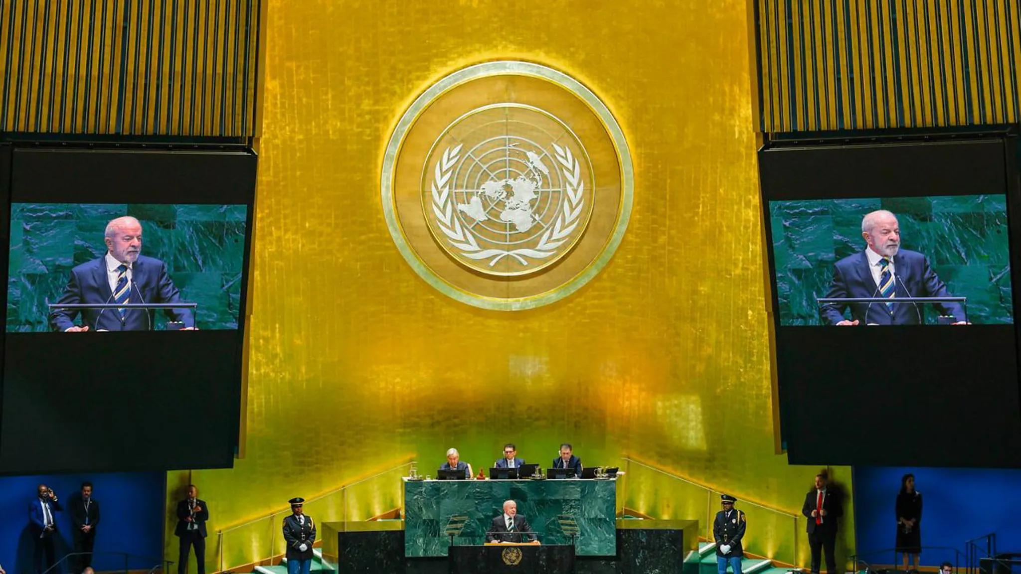 Imagem relacionada à reportagem Leia a íntegra do discurso de Lula na Assembleia Geral da ONU