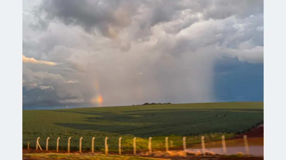 Imagem relacionada à reportagem Semana chuvosa terá gangorra nas temperaturas no Paraná