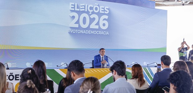 Imagem relacionada à reportagem Eleições 2026: presidente do TSE destaca segurança do pleito e uso do e-Título