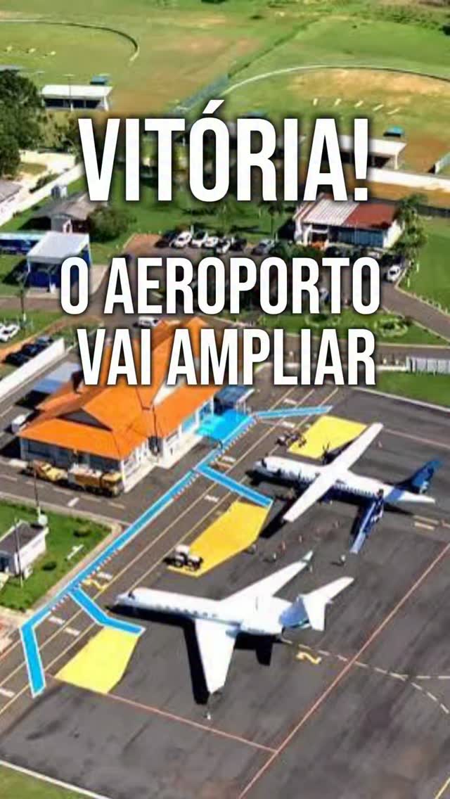 Aeroporto Sant’Ana, em Ponta Grossa, terá pista ampliada em 150 metros