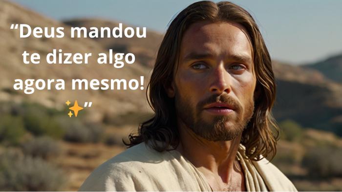 “Deus mandou te dizer algo agora mesmo! ✨”