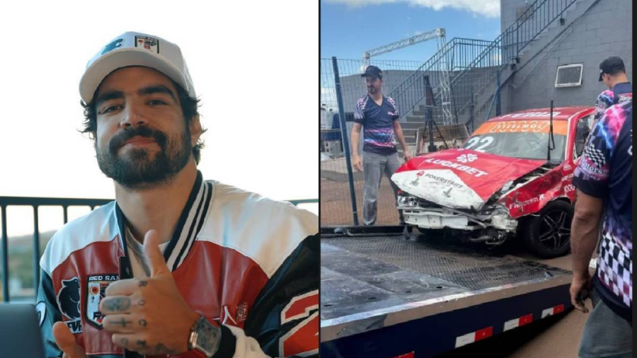 Caio Castro sofre acidente durante treino de corrida no Paraná