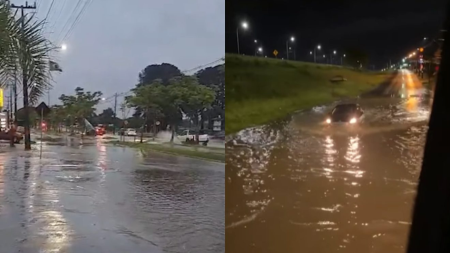 Chuva em Curitiba: veja os bairros com maior volume de água nesta segunda-feira (3)
