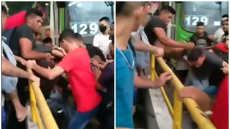 O crime: tentativa de furto no transporte público