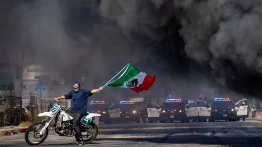Polícia de Los Angeles declara alerta tático após protestos contra deportações